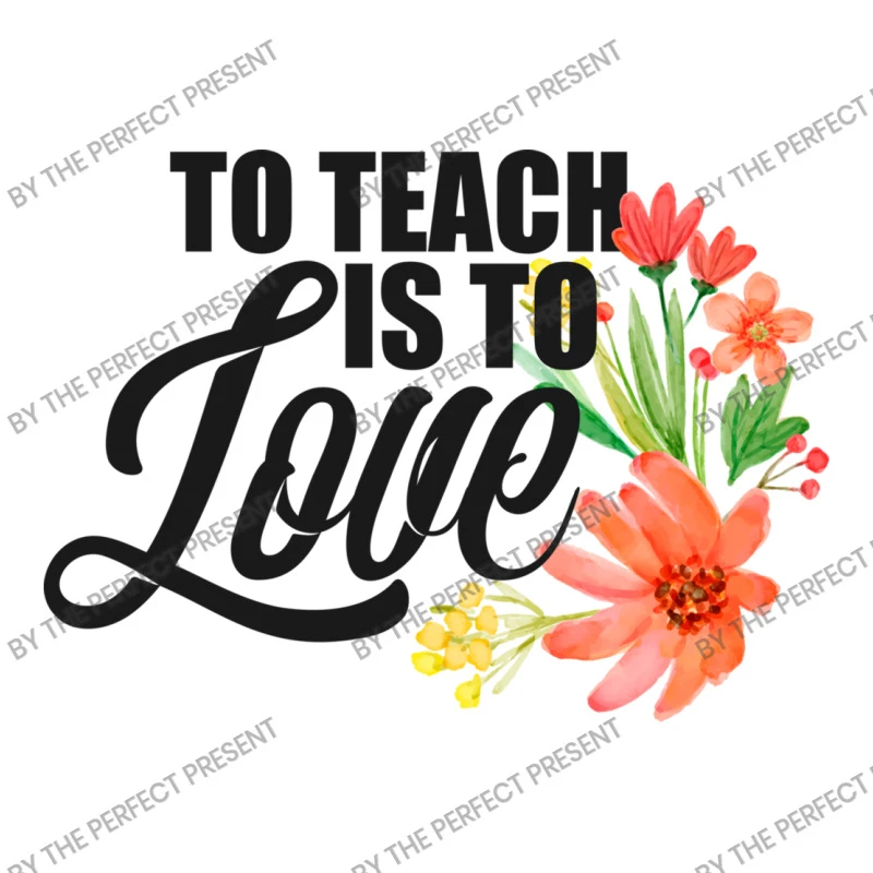 Teacher S To Teach Is To Love Flowers Teaching Crop Top 5 Teacher S To Teach Is To Love Flowers Teaching Crop Top - Image 3