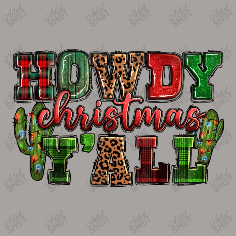 Howdy Christmas Y'all Racerback Tank 7 Howdy Christmas Y'all Racerback Tank - Image 5