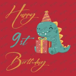 Happy 9st Birthday,cute Dinosaur Women's V-Neck T-Shirt -DIOO Clothing Shop d.2526390980.25086268.s3.1 b92837 xZ5FTg 800x800 1
