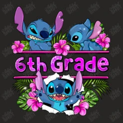 Preview Flower Stitch 6th Grade Ladies Fitted T-Shirt -DIOO Clothing Shop d.2526426333.25086084.s3.1 272624 YXJ0aXN0c2hvdA 800x800 1