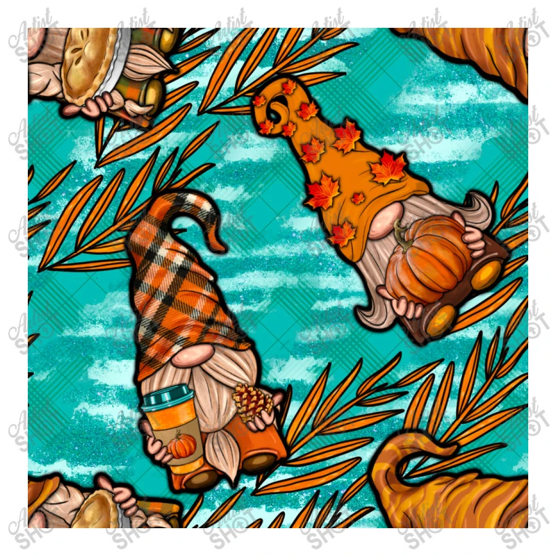 Fall Gnomes Crop Top 5 Fall Gnomes Crop Top - Image 3