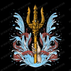 Poseidon Trident Women's V-Neck T-Shirt -DIOO Clothing Shop d.2526654801.25085279.s3.1 000000 Um9iIFN0b3Jl 800x800 1