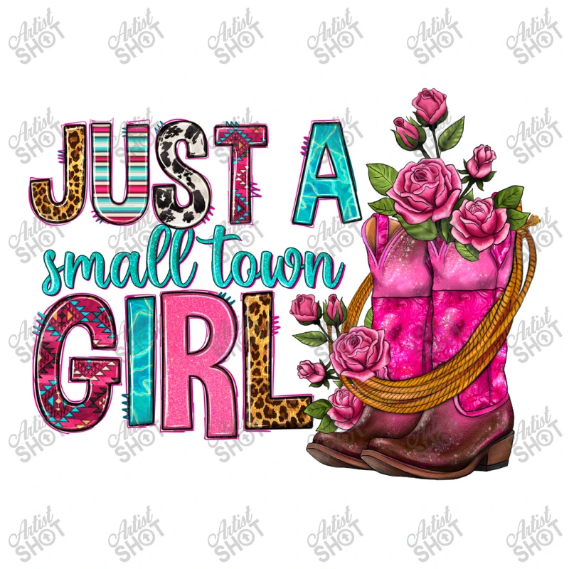 Just A Small Town Girl Women's V-Neck T-Shirt 7 Just A Small Town Girl Women's V-Neck T-Shirt - Image 5