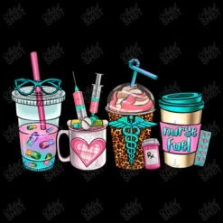 Nurse Fuel Coffee Cups Women's V-Neck T-Shirt -DIOO Clothing Shop d.2526700238.25092154.s3.1 000000 YXJ0aXN0c2hvdA 800x800 1