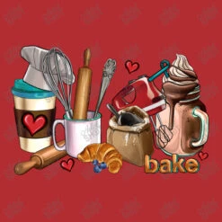 Bakery Coffee Cups Ladies Fitted T-Shirt 11 Bakery Coffee Cups Ladies Fitted T-Shirt -DIOO Clothing Shop d.2526712247.25092101.s3.1 b22d32 YXJ0aXN0c2hvdA 800x800 1