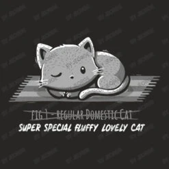 Not A Regular Domestic Cat Black Ladies Fitted T-Shirt -DIOO Clothing Shop d.2526924956.25078140.s3.1 272624 SmVvcmdl 800x800 1