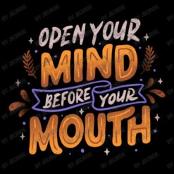 Open Your Mind Before Your Mouth Women's V-Neck T-Shirt -DIOO Clothing Shop d.2526925843.25079418.s3.1 000000 SmVvcmdl 800x800 1