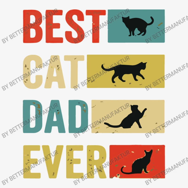 Vintage Best Cat Dad Ever Cat Lover All Over Women's T-shirt 7 Vintage Best Cat Dad Ever Cat Lover All Over Women's T-shirt - Image 5