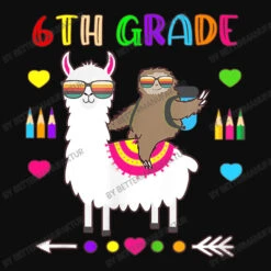 Sloth Llama 6th Grade Squad Teacher Student Back T Crop Top -DIOO Clothing Shop d.2527024498.25094038.s3.1 0e0e0e QmV0dGVyTWFudWZha3R1cg 800x800 1