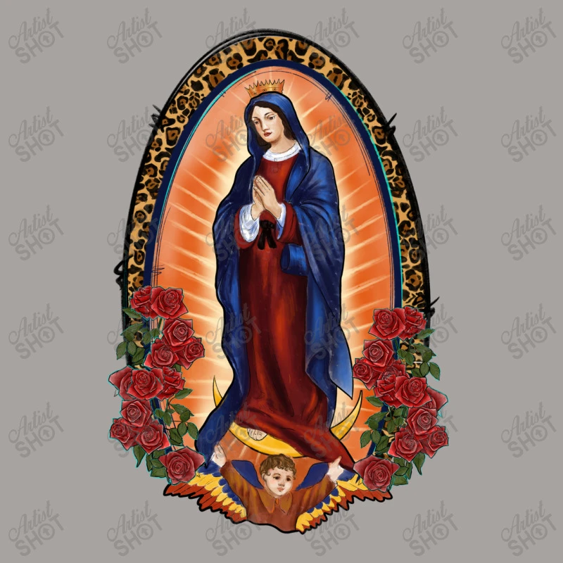 Our Lady Of Guadalupe Racerback Tank 7 Our Lady Of Guadalupe Racerback Tank - Image 5
