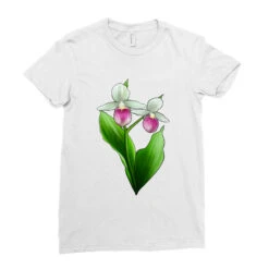 Pink And White Lady's Slipper Flower Ladies Fitted T-Shirt 9 Pink And White Lady's Slipper Flower Ladies Fitted T-Shirt -DIOO Clothing Shop pd.2510168139.36.24945602.s3.1 front white ffffff none x22.706y11.5 108.58769 800x800 1