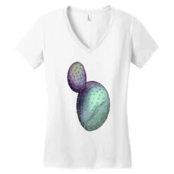 Opunthia Santa Rita Cactus Women's V-Neck T-Shirt -DIOO Clothing Shop pd.2510185837.72.24945572.s3.1 front white ffffff none x17.091y7.591 103.81729 800x800 1