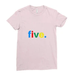 5 Year Old Girls Birthday Ladies Fitted T-Shirt -DIOO Clothing Shop pd.2513381938.36.25023271.s3.1 front light pink ffffff none x0y0 154 800x800 1