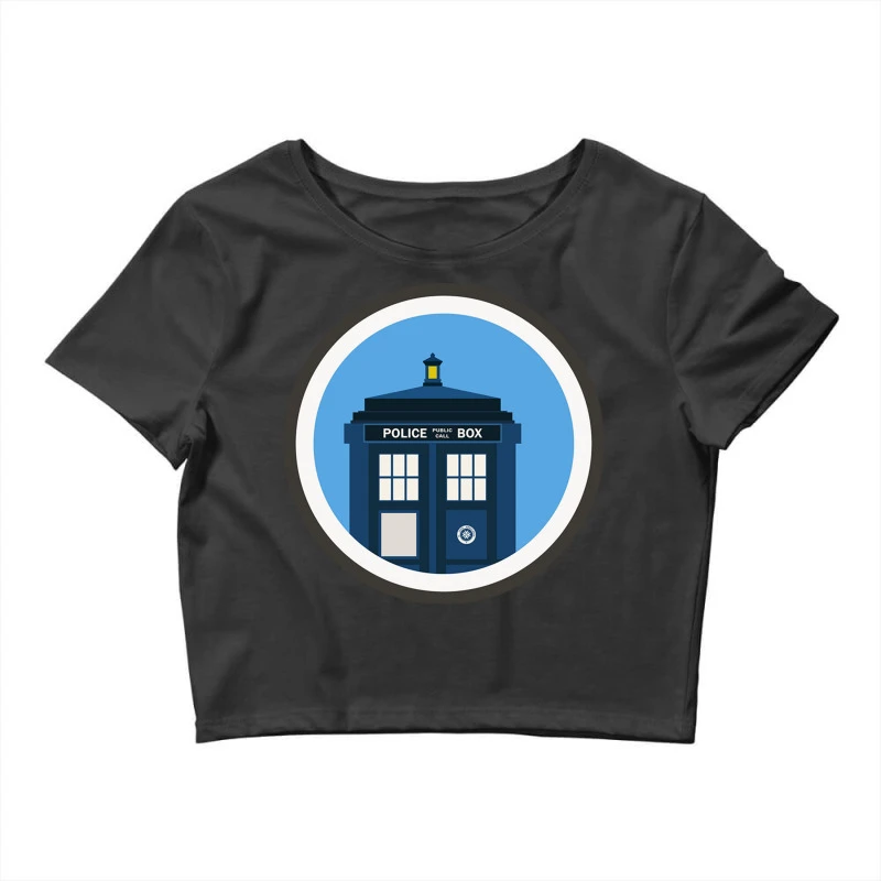 Doctor Who Tardis Crop Top 3 Doctor Who Tardis Crop Top