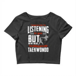 Taekwondo Martial Arts Karate Gift For Martial Art Crop Top