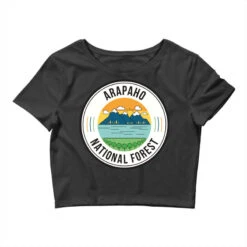 Arapaho National Forest Retro Sign Crop Top