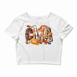 Fall CMA Certified Medical Assistant Nurse Crop Top