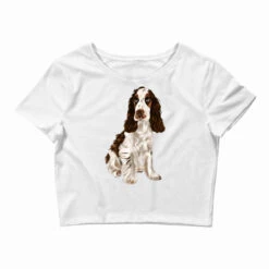 English Cocker Spaniel Crop Top