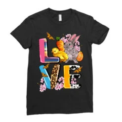 Love Easter Ladies Fitted T-Shirt -DIOO Clothing Shop pd.2526247050.36.25084790.s3.1 front black ffffff none x1y0 152 800x800 1