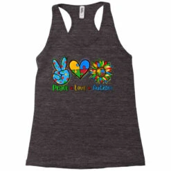 Peace Love Autism Racerback Tank -DIOO Clothing Shop pd.2526260520.45.25084764.s3.1 front charcoal black ffffff none x0y0 144 800x800 1