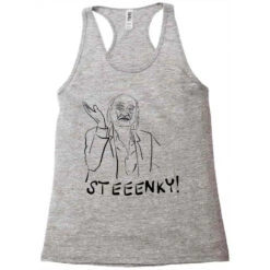 I Think You Should Leave Racerback Tank -DIOO Clothing Shop pd.2526274092.45.25086089.s3.1 front grey ffffff none x0y8.5 144 800x800 1