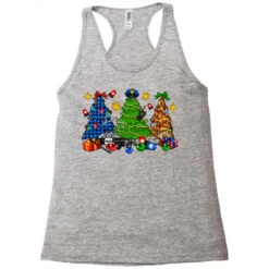 Police Christmas Trees Racerback Tank -DIOO Clothing Shop pd.2526354918.45.25087092.s3.1 front grey ffffff none x0y0 144 800x800 1
