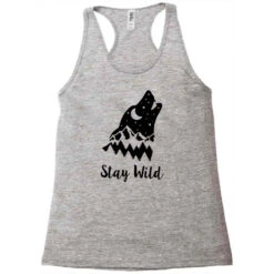 Stay Wild Racerback Tank 9 Stay Wild Racerback Tank -DIOO Clothing Shop pd.2526418073.45.25090464.s3.1 front grey ffffff none x26y0 92 800x800 1