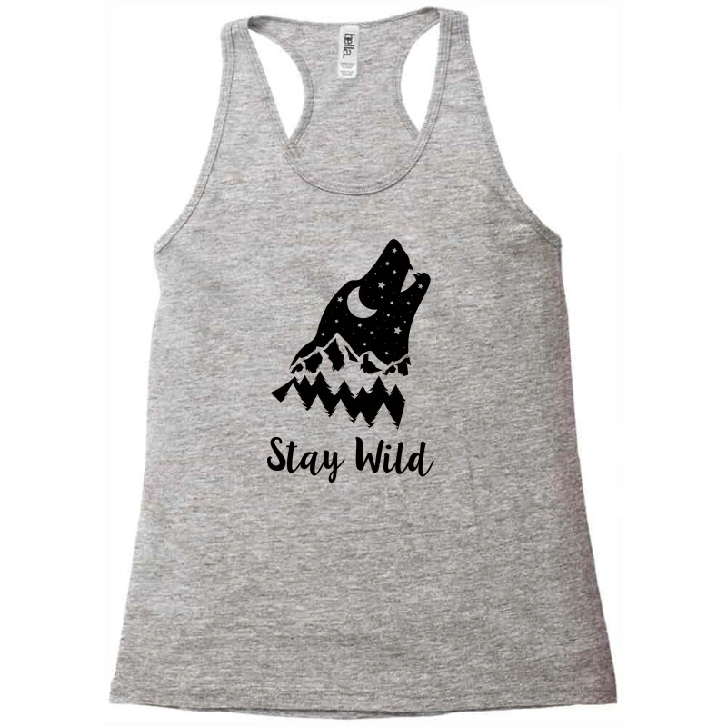 Stay Wild Racerback Tank 5 Stay Wild Racerback Tank - Image 3
