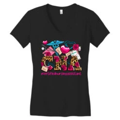 Valentines Day Cna Certified Nursing Assistant Women's V-Neck T-Shirt 9 Valentines Day Cna Certified Nursing Assistant Women's V-Neck T-Shirt -DIOO Clothing Shop pd.2526447991.72.25086001.s3.1 front black ffffff none x0y0 138 800x800 1