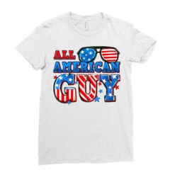 All American Guy Ladies Fitted T-Shirt -DIOO Clothing Shop pd.2526569818.36.25093614.s3.1 front white ffffff none x0y0 154 800x800 1