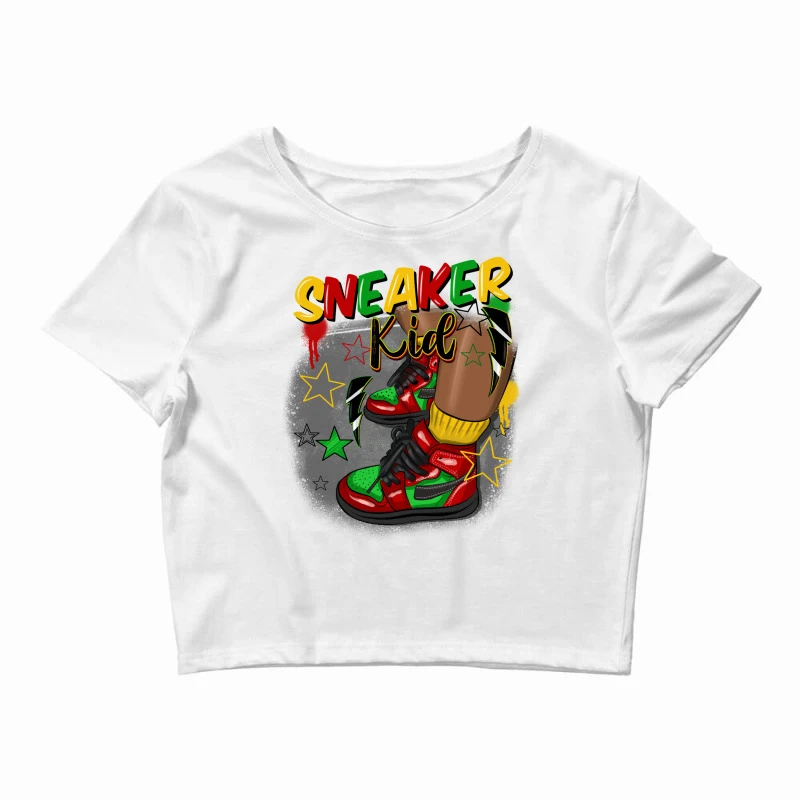 Sneaker Kid Juneteenth Crop Top 3 Sneaker Kid Juneteenth Crop Top