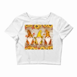 Thankful Gnomes Crop Top
