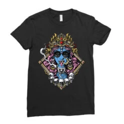 Hinduism Goddess Kali Ladies Fitted T-Shirt -DIOO Clothing Shop pd.2526637775.36.25079368.s3.1 front black ffffff none x0y0 154 800x800 1