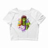 Hippie Alien Girl Psychedelic Painting Artist Crop Top 1 Hippie Alien Girl Psychedelic Painting Artist Crop Top -DIOO Clothing Shop pd.2526641523.87.25079370.s3.1 front white ffffff none x16.5y0 113 800x800 1