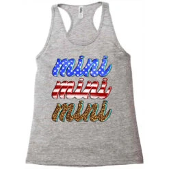 Western American Flag Mini Racerback Tank -DIOO Clothing Shop pd.2526659505.45.25093952.s3.1 front grey ffffff none x0y0 144 800x800 1