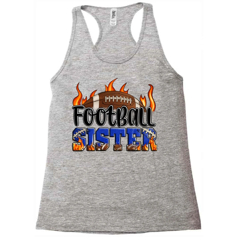 American Football Sister Royal Blue Racerback Tank 5 American Football Sister Royal Blue Racerback Tank - Image 3