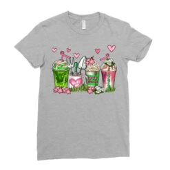 Botanic Coffee Cups Ladies Fitted T-Shirt -DIOO Clothing Shop pd.2526693608.36.25092201.s3.1 front heather grey ffffff none x0y0 154 800x800 1