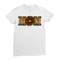 Christmas Sunflower Mom Ladies Fitted T-Shirt -DIOO Clothing Shop pd.2526698045.36.25095212.s3.1 front white ffffff none x0y0 154 800x800 1