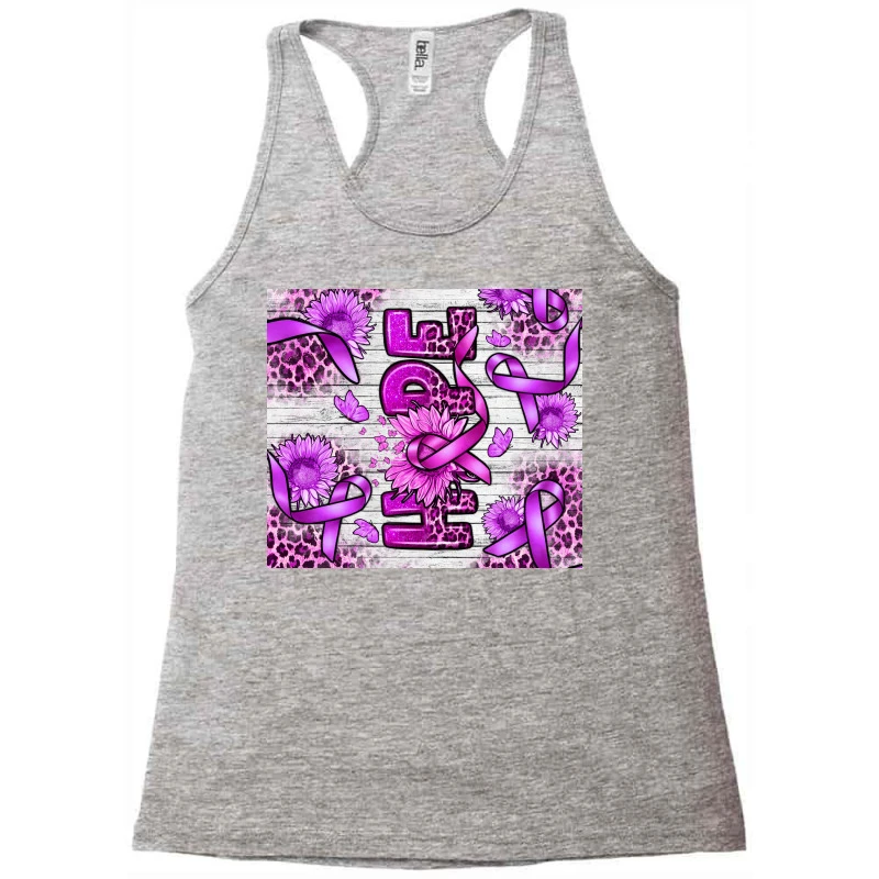 Hope Purple Ribbon Racerback Tank 5 Hope Purple Ribbon Racerback Tank - Image 3