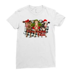 Merry Christmas Y'all Heifers Ladies Fitted T-Shirt -DIOO Clothing Shop pd.2526786978.36.25097042.s3.1 front white ffffff none x0y0 154 800x800 1