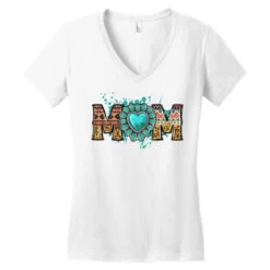Aztec Gemstone Mom Women's V-Neck T-Shirt -DIOO Clothing Shop pd.2526799518.72.25096929.s3.1 front white ffffff none x0y0 138 800x800 1