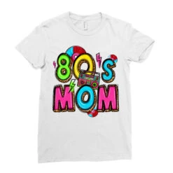 80's Mom Ladies Fitted T-Shirt -DIOO Clothing Shop pd.2526800473.36.25096909.s3.1 front white ffffff none x0y0 154 800x800 1