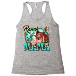 Ranch Mama Racerback Tank -DIOO Clothing Shop pd.2526816990.45.25097282.s3.1 front grey ffffff none x0y0 144 800x800 1