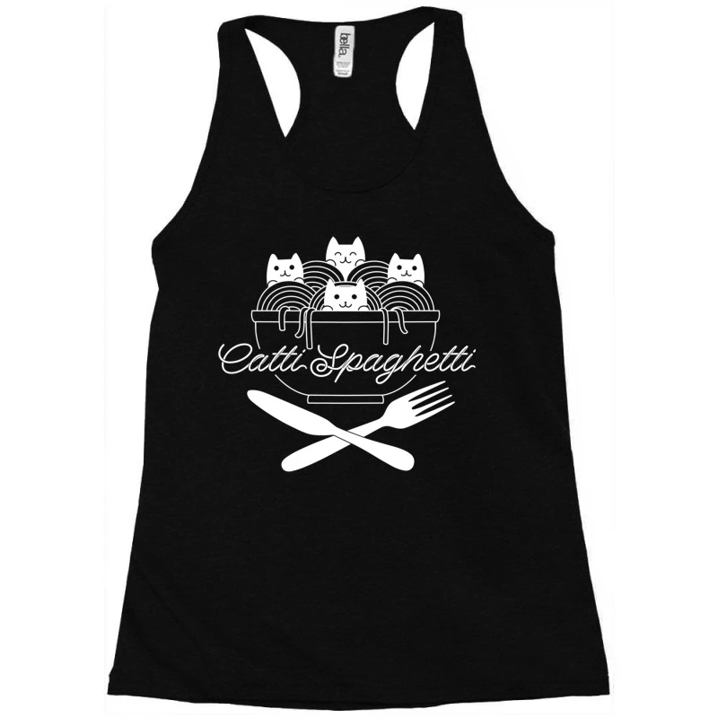 Pasta Cats Ramen Catti Spaghetti Racerback Tank 5 Pasta Cats Ramen Catti Spaghetti Racerback Tank - Image 3