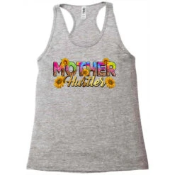 Mother Hustler Racerback Tank 9 Mother Hustler Racerback Tank -DIOO Clothing Shop pd.2526936417.45.25097257.s3.1 front grey ffffff none x0y0 144 800x800 1