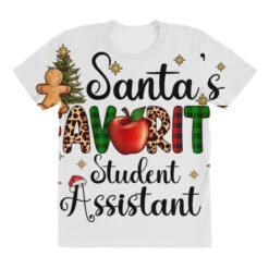 Santa's Favorite Student Assistant All Over Women's T-shirt -DIOO Clothing Shop pd.2526941275.108.25097505.s3.1 front customized f5f5f5 none x45y38 294 800x800 1