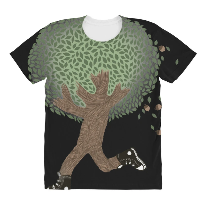 Run For Your Life All Over Women's T-shirt 5 Run For Your Life All Over Women's T-shirt - Image 3