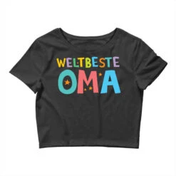 Weltbeste Oma Geschenk Crop Top