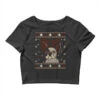 Ugly Christmas French Bulldog Puppy With Reindeer Crop Top -DIOO Clothing Shop pd.2527015903.87.25089430.s3.1 front black ffffff none x12y0 122 800x800 1