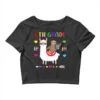 Sloth Llama 6th Grade Squad Teacher Student Back T Crop Top -DIOO Clothing Shop pd.2527024498.87.25094038.s3.1 front black ffffff none x7.5y0 131 800x800 1